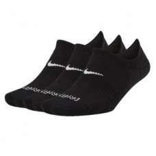 Носки Nike U NK EVERYDAY PLUS CUSH FOOTIE DH5463-904 34-38 3 пари Чорні (195242756904)