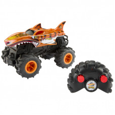 Радиоуправляемая игрушка Hot Wheels Автомодель Monster Trucks Тигроакула 1:24 (HNV03)