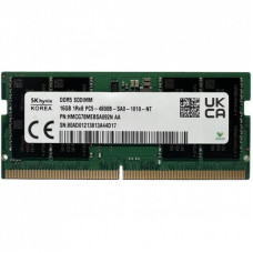Модуль памяти для ноутбука SoDIMM DDR5 16GB 4800 MHz Hynix (HMCG78MEBSA092N)