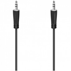 Кабель мультимедийный 3.5 mm Jack - 3.5 mm Jack Stereo 3 m Black Hama (00205115)