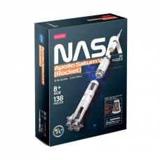 Пазл Cubic Fun 3D NASA Ракета Аполлон Сатурн-5 (DS1059h)