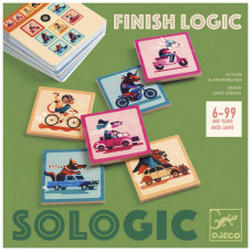 Настольная игра Djeco Логический финиш (Finish Logic) (DJ08540)