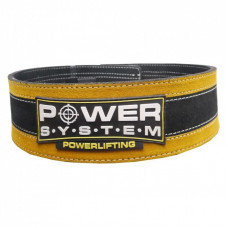 Атлетический пояс Power System Stronglift PS-3840 Black/Yellow L/XL (PS_3840YW-5)