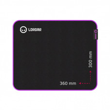 Коврик для мышки Lorgar Main 313 Black/Purple (LRG-GMP313)