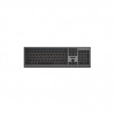 Клавиатура Maxxter KBW-01G-UA Wireless UA Gray (KBW-01G-UA)