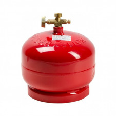 Бытовой газовый баллон Voltronic ПРОПАН 2кг (4,8л) + пальник 20448 Red (GBR-2k-48L)