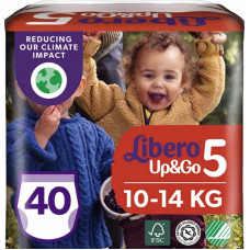 Подгузник Libero UpGo 5 10-14 кг 40 шт (7322541089706)