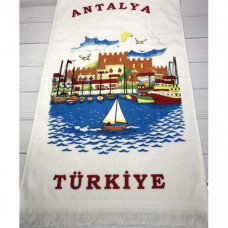 Набір 12 кухонних рушників Art of Sultana Antalya Sea 40х60 махра/велюр (113987)