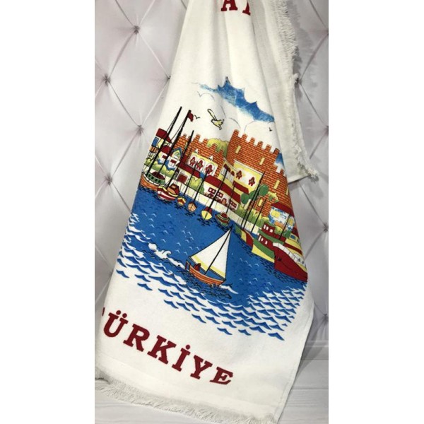 Набір 12 кухонних рушників Art of Sultana Antalya Sea 40х60 махра/велюр (113987) Набір 12 кухонних рушників Art of Sultana Antalya Sea 40х60 махра/велюр (113987)