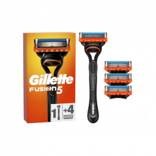 Бритва Gillette Fusion5 с 4 сменными картриджами (7702018556274/7702018610266)