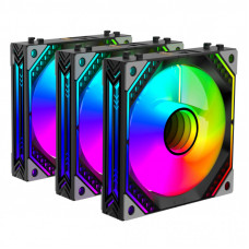 Кулер для корпуса 2E Magic Mirror ACF120MB-ARGB, 3x120мм (2E-ACF120MB-ARGB)