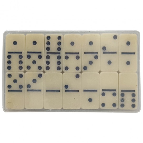 Настольная игра "Домино" 4006E пластиковое, в коробке