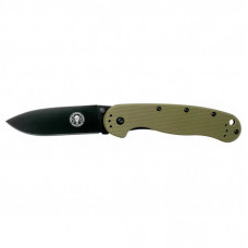 Нож Esee Avispa Black Blade D2 Nylon OD Green (BRK1302ODB)
