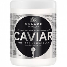 Маска для волос Kallos Cosmetics Caviar для восстановления волос с экстрактом черной икры 1000 мл (5998889512224)