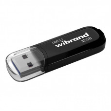 USB флеш накопитель Wibrand 32GB Marten Black USB 3.2 Gen 1 (USB 3.0) (WI3.2/MA32P10B)