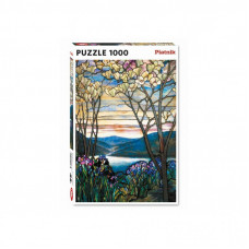Пазл Piatnik Магнолии и ирисы Тиффани, 1000 элементов (PT-552045)