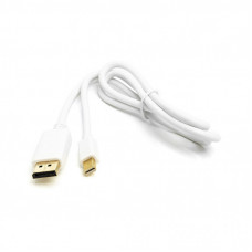 Кабель мультимедийный miniDisplayPort M to DisplayPort M 1.0m PowerPlant (CA911868)