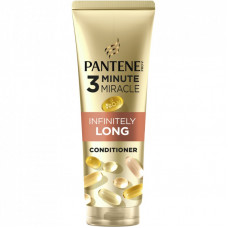 Кондиционер для волос Pantene Pro-V 3 Minute Miracle Infinitely Long 220 мл (8700216545716)