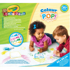 Набор для творчества Crayola Mini Kids Многоразовый коврик для рисования, с фломастером (81-8132)
