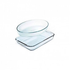 Форма для выпечки Pyrex Essentials набір 2 шт 3.7 + 2.0 л (912S958/7044)