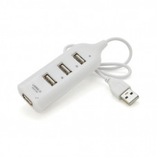 Концентратор Voltronic USB 2.0 to 4xUSB white (DNS-HUB4-OW)