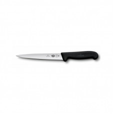Кухонный нож Victorinox Fibrox Filleting Flexible 18 см Black (5.3703.18)