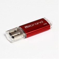 USB флеш накопитель Mibrand 16GB Cougar Red USB 2.0 (MI2.0/CU16P1R)