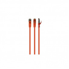 Патч-корд 1м S/FTP Cat 6A CU LSZH orange Cablexpert (PP6A-LSZHCU-O-1M)