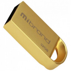 USB флеш накопитель Mibrand 32GB lynx Gold USB 2.0 (MI2.0/LY32M2G)