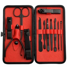 Маникюрный набор для маникюра и педикюра Manicure Suit 12 в 1 в пенале (134908)