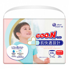 Подгузники GOO.N Plus Трусики 13-25 кг XXL унисекс 28 шт (843351)