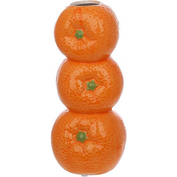 Ваза Orange порцелянова декоративна, 19см, діаметр 8см (136018)