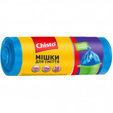 Пакеты для мусора Chisto Прочные 120 л 10 шт. (4823098407812)