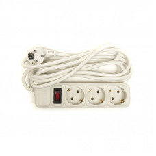 Сетевой фильтр питания PowerPlant 3 м, 3 розетки, евростандарт (JY-1054/3) (PPSA10M30S3)