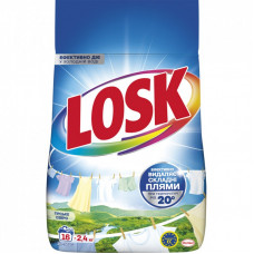 Стиральный порошок Losk Автомат для белых и светлых вещей Горное озеро 2.4 кг (9000101805390)