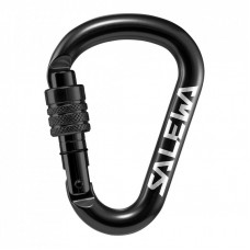 Карабин туристический Salewa HMS Screw G2 1525 0900 Small чорний (013.003.1313)