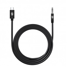 Кабель мультимедийный USB-C to 3.5mm M 1.0m black Armorstandart (ARM76888)