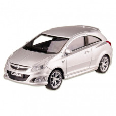 Машина металлическая OPEL CORSA "WELLY" 44014CW масштаб 1:43   (Серебряный)