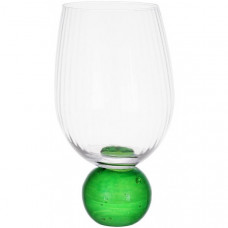 Набір 6 склянок "Bauble Glass" 450мл на зеленій ніжці (109918)
