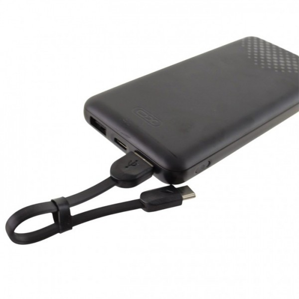 Внешний аккумулятор Power bank XO PB312 10000 Mah батарея зарядка Черный (134028) Внешний аккумулятор Power bank XO PB312 10000 Mah батарея зарядка Черный (134028)
