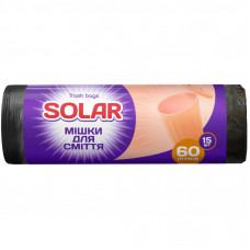 Пакеты для мусора Solar Household 60 л 15 шт. (4820269930063)