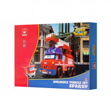 Конструктор Super Wings Small Blocks Buildable Vehicle Set Sparky, Спарки (EU385011)