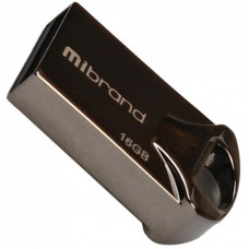 USB флеш накопитель Mibrand 16GB Hawk Black USB 2.0 (MI2.0/HA16M1B)