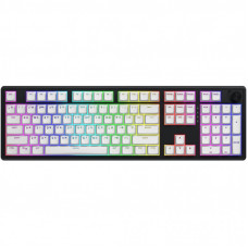 Клавиатура Hator Skyfall 100 Aurum Lemon RGB Wireless/Bluetooth/USB UA Black/White (HTK3100UA)