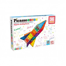 Конструктор Picasso магнитный Tiles Magnetic Building Blocks 36 деталей (817338027971)