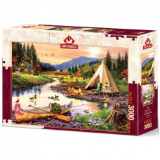 Пазл ART PUZZLE Кемпинг друзей, 3000 элементов (5520)