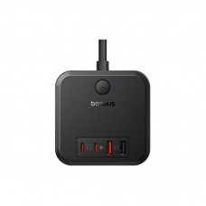 Сетевой фильтр питания Baseus PowerCombo Cube Power Strip (E00066400117-00)