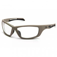 Защитные очки Venture Gear Tactical Howitzer Tan (clear) Anti-Fog, прозрачные в песочной оправе (135138)