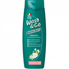 Шампунь Wash&Go с экстрактом жасмина для нормальных волос 400 мл (8008970045825/8008970042237)