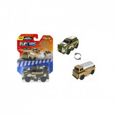 Машина Flip Cars 2 в 1 Командная грузовик и грузовик-заправщик ВВС (EU463875-29)